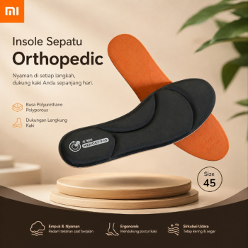 Gambar produk FREETIE Insole Sepatu Orthopedic Breatheable Anti Bacteria PU Foam 45
