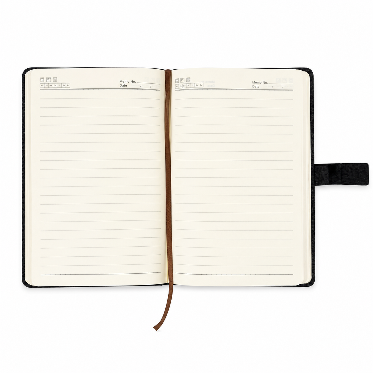 Gambar produk MINK Buku Jurnal Hardcover Cover Kulit A5 with Pen Refill Flashdisk - HC-70 - 6