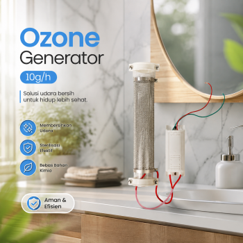Gambar produk Taffware Ozonizer DIY Ozone Generator Portable Air Purifier 10g/h - VO120