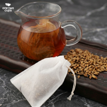 Gambar produk One Two Cups Kantong Teh Celup Kain Saringan Tea Bag Disposable 100PCS 9x10cm - M100 - 6