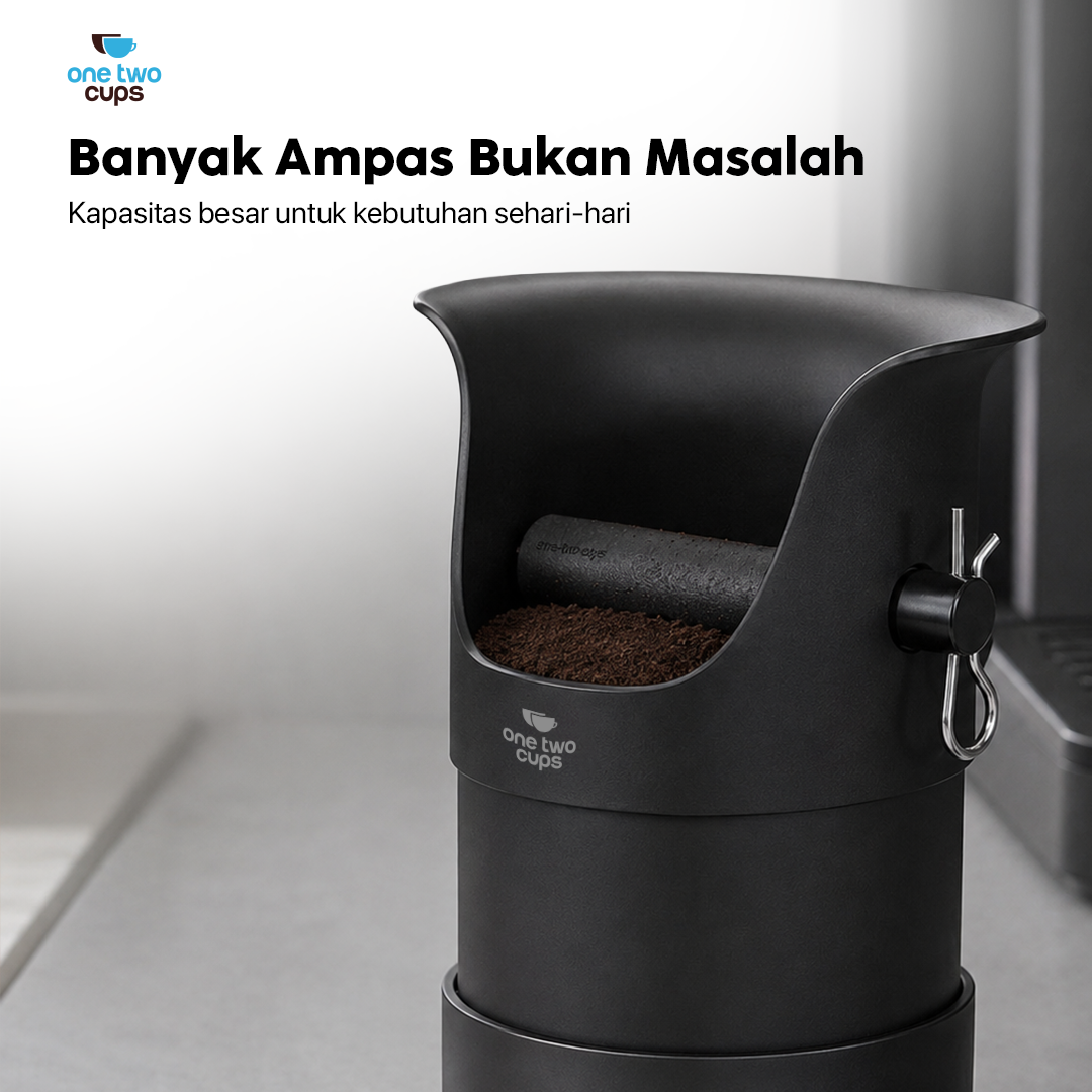 Gambar produk One Two Cups Wadah Ampas Kopi Espresso Knock Box Container 23x31cm - MD25 - 2