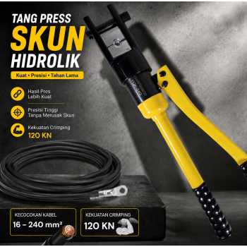 Taffware Tang Press Skun Hidrolik Crimping Pliers Tool - YQK-240