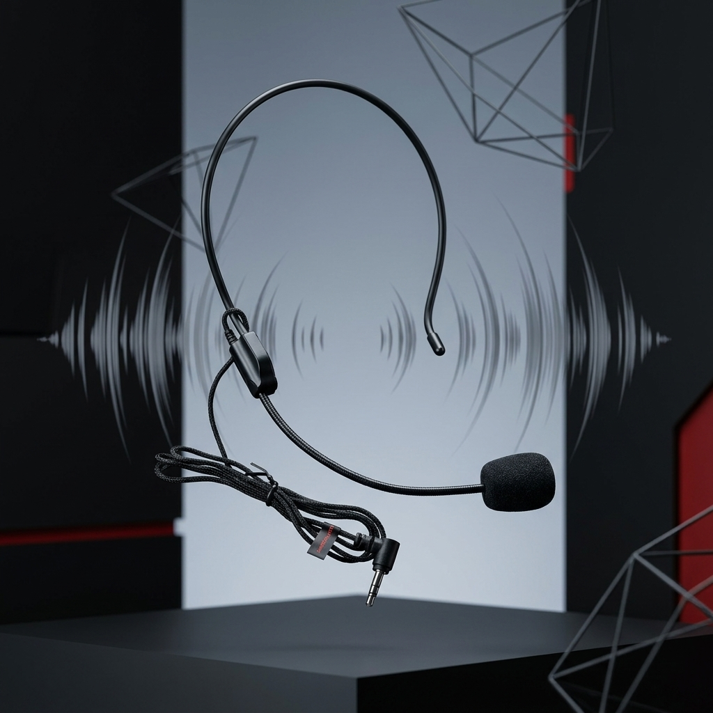 Gambar produk TaffSTUDIO Mic Handsfree Wired 3.5mm Call Center With Noise Reduction - M5 - 2