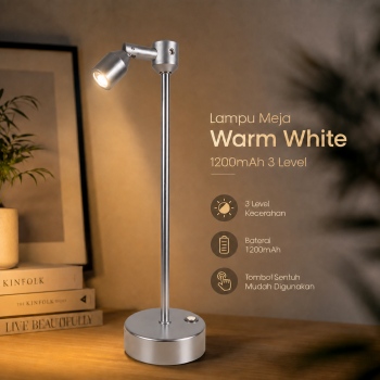 TaffLED Lampu Meja Hias Touch Lamp Restaurant Bar Warm White 1200mAh - TW65