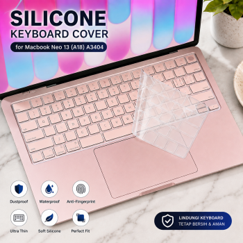 Gambar produk DIPXI Silicone Keyboard Cover for Macbook Neo 13 (A18) A3404 13 Inch - LK25