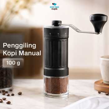 One Two Cups Alat Penggiling Kopi Manual Coffee Gear Adjustment - KMDJ-HC