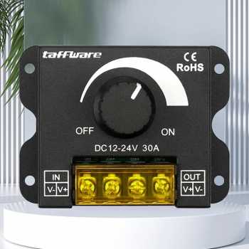 Gambar produk Taffware Dimmer Lampu LED One Color Brightness Controller 12-24V 30A - AEL30A - 1