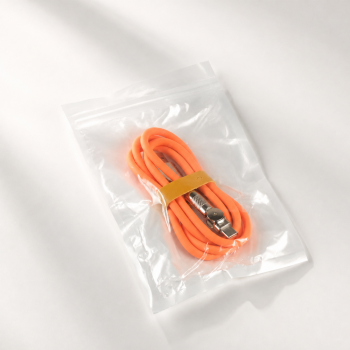 Gambar produk USLION Kabel Charger USB Type C Fast Charging 180 Rotation 2A 1M - USN1M - Kemasan