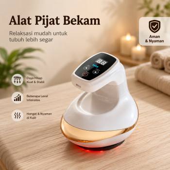 PAXIN Alat Pijat Bekam Electric Massage Body Cupping Scraping GuaSha - 001