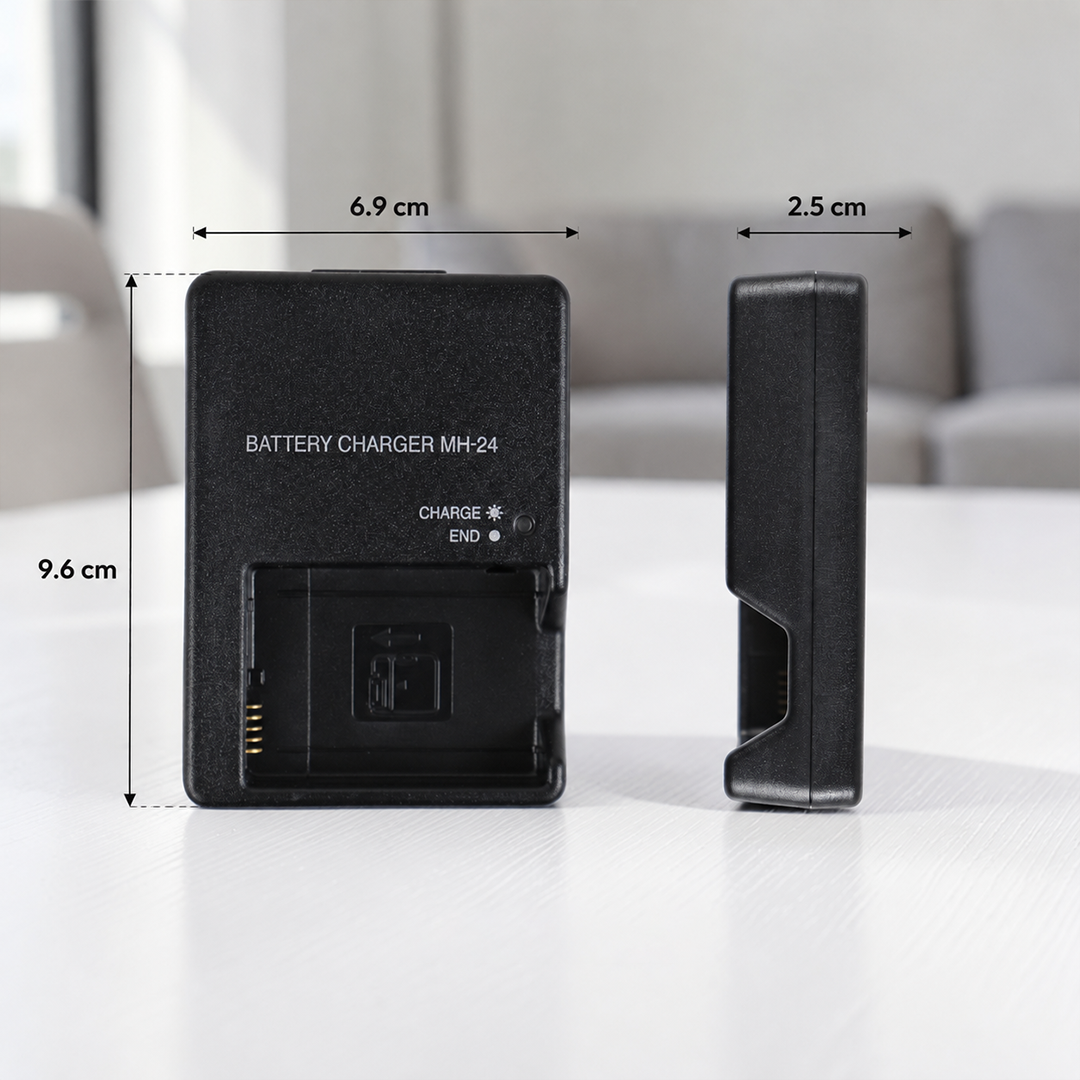 Gambar produk BRDRC Charger Baterai Kamera MH-24 for Nikon P7000 D5100 D5200 D5300 - BR100 - 7