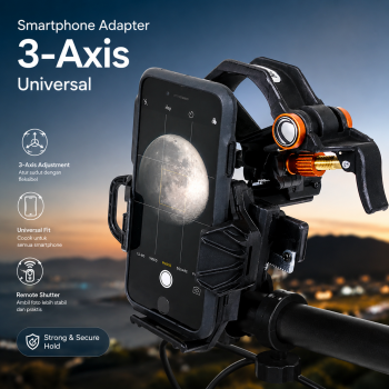 CELESTRON NexYZ Smartphone Adapter 3-Axis for Binokular Telescope - 81055