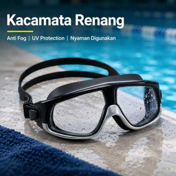 TaffSPORT Kacamata Renang Dewasa UV Protection Anti Fog - GOG-3610