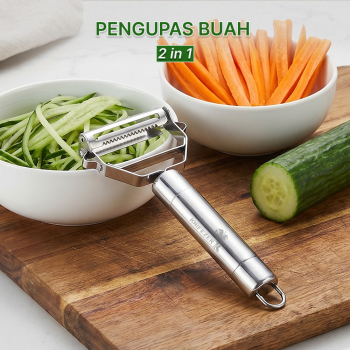 Gambar produk KNIFEZER Pisau Pengupas Buah Sayur Peeler Multifunction - YYC770