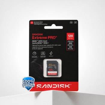 SanDisk Extreme PRO SDXC/HC UHS-I Card U3 V30 4K UHD 250MB/s - SDSDXXJ