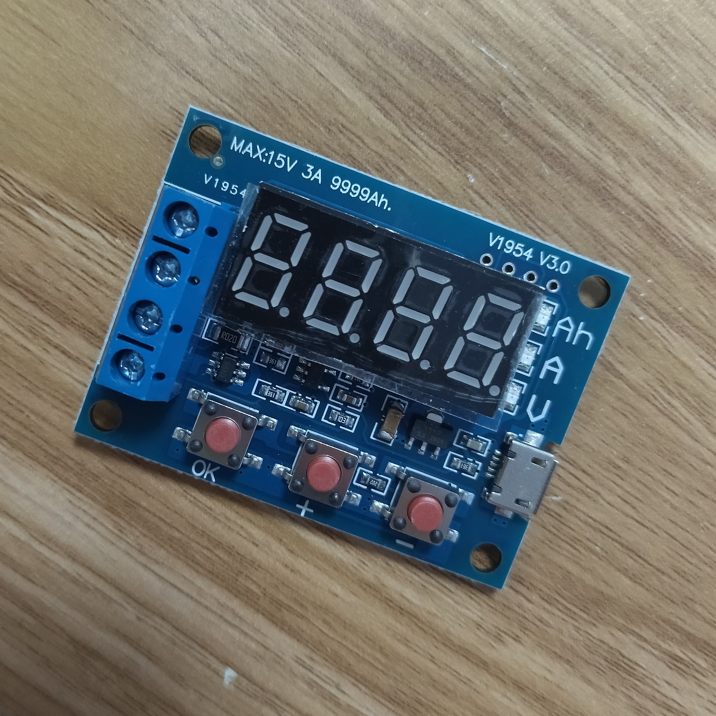 Gambar produk ZHIYU Battery Capacity Meter Discharge Tester 1.5v-12v for 18650 - HW-586 - 1