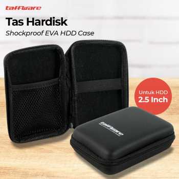Gambar produk Taffware Tas External Hard Disk Case EVA Shockproof HDD 2.5 Inch - HD402