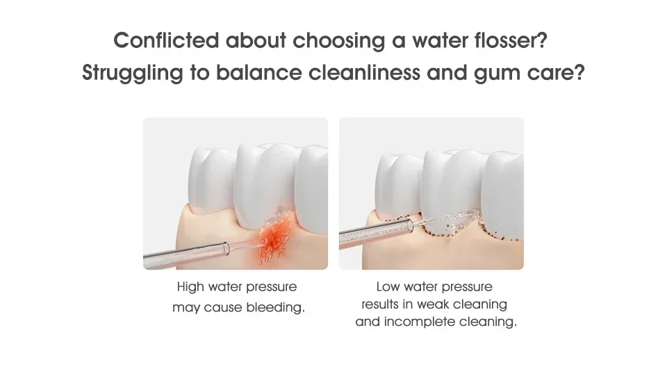 Gambar produk Mijia Alat Pembersih Gigi Oral Dental Water Jet Waterproof IPX7 200ml - MEO705 - 5