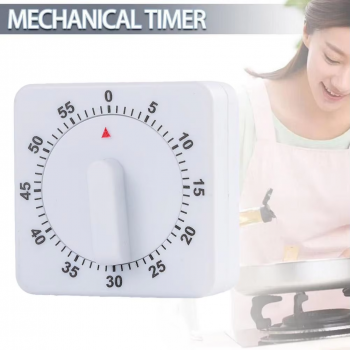METOW Timer Masak Dapur Mechanical Magnetic Alarm Kitchen Countdown - WE-60