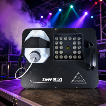 Gambar produk TaffLED Sistem Fogger Panggung Stage DMX512 1500W with RGB 24 LED - DF-FIY - 1