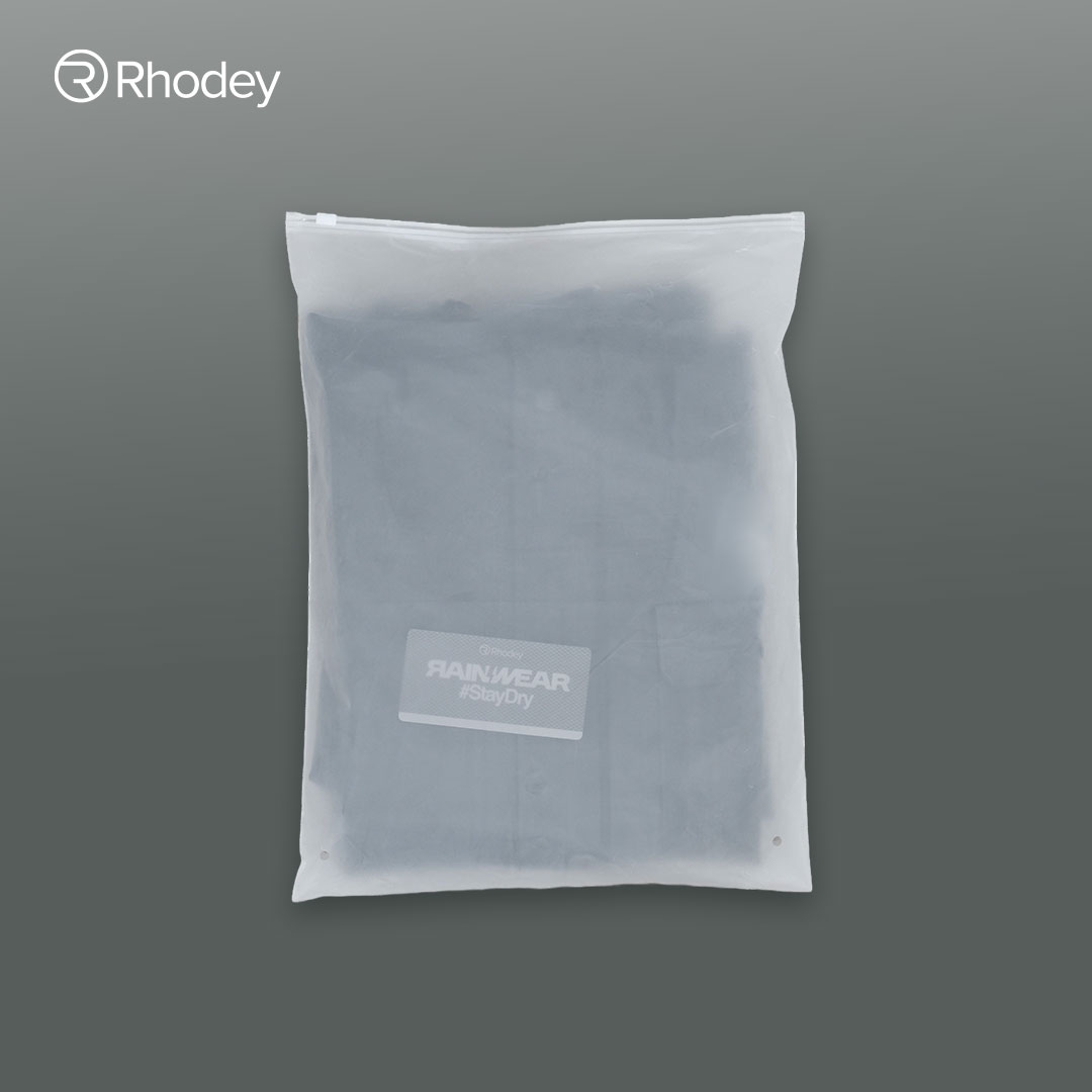 Gambar produk Rhodey Jas Hujan Setelan Motor Visor PVC Waterproof Raincoat M - ZY-12 - Kemasan