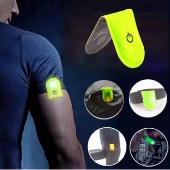 MOVIR Lampu Lari LED Night Running Light Safety Clip Fluorescent - M1