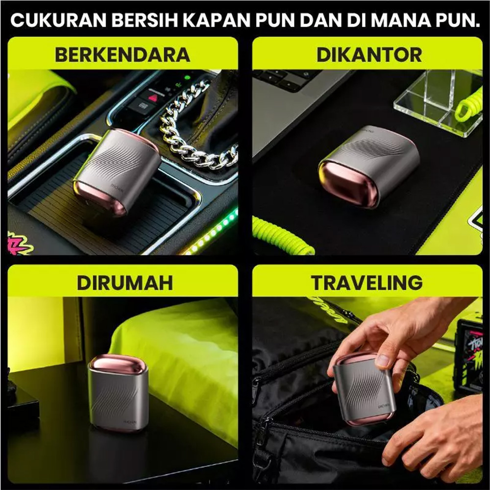 Gambar produk ENCHEN Alat Cukur Elektrik Mini Electric Shaver Triple IPX7 600mAh 5W - MS006 - 6