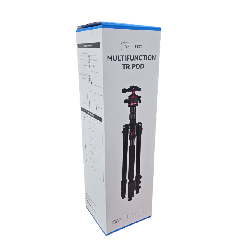 Gambar produk APEXEL Tripod Kamera Profesional Pan Head 360 Panoramic 1.73M - APL-JJ031 - Kemasan