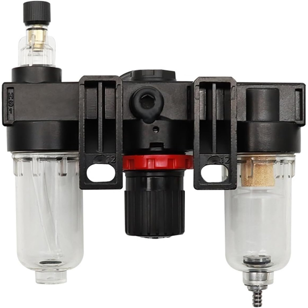 Gambar produk Gene Air Filter Regulator Lubricator Saringan Kompresor Udara G1/4 Copper Core - AC2000 - 3