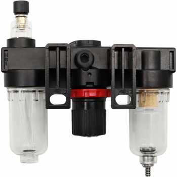 Gambar produk Gene Air Filter Regulator Lubricator Saringan Kompresor Udara G1/4 Copper Core - AC2000 - 3