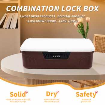 TEDEY Brankas Kotak Uang Emas Anti Maling Safety Box - 8875