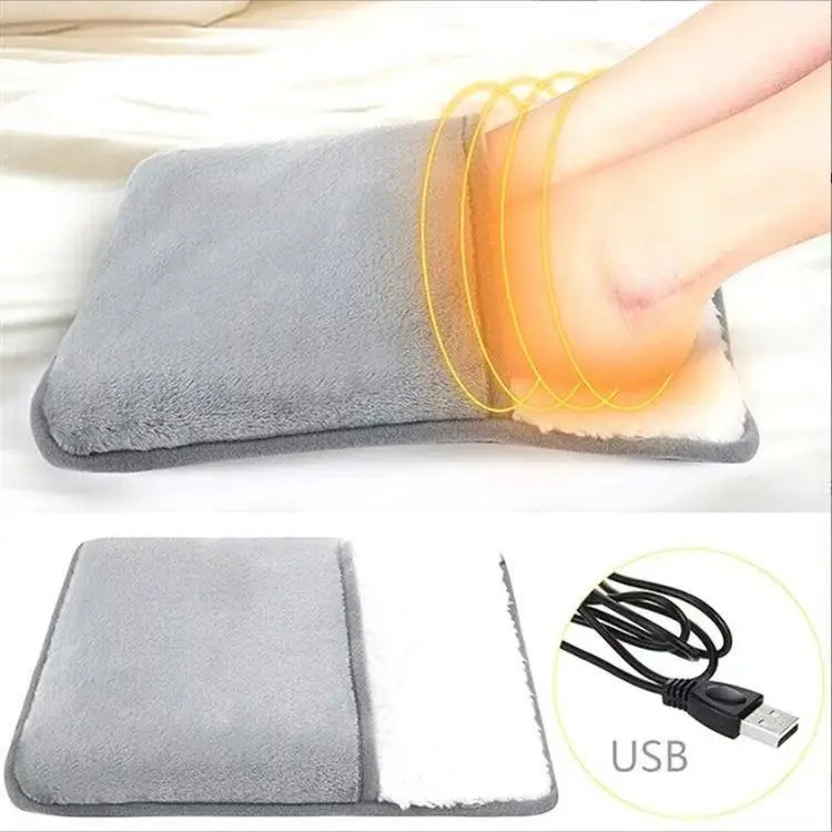 Gambar produk DRAYA Penghangat Kaki Elektrik Electric Heated Foot Warmer Pad USB - JR66 - 7