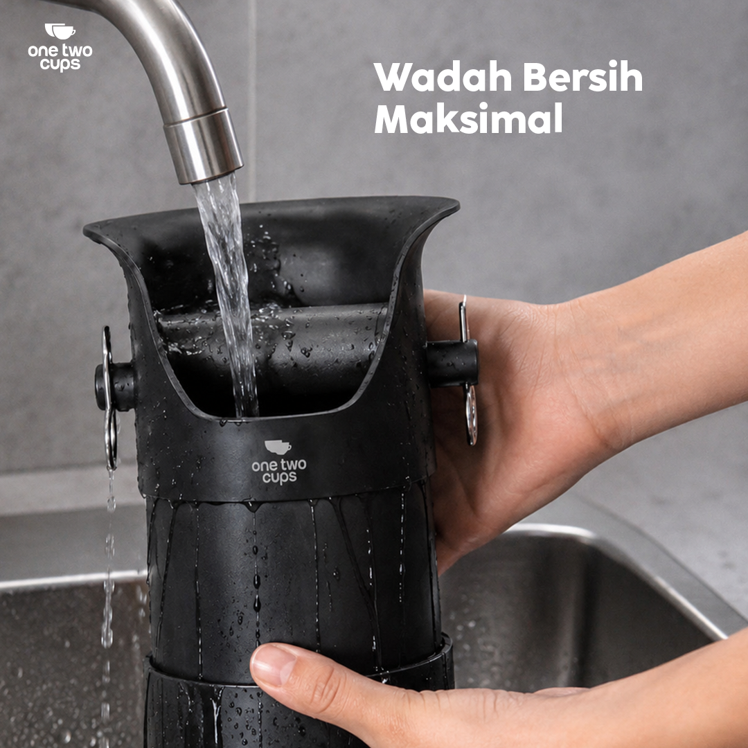 Gambar produk One Two Cups Wadah Ampas Kopi Espresso Knock Box Container 23x31cm - MD25 - 3