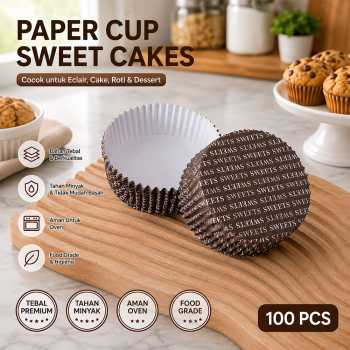 Myo Kertas Kue Muffin Cupcake Paper Cup Baking Food Grade 100 PCS - OXT-50