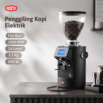 Trieste Penggiling Kopi Elektrik Coffee Grinder LCD 600W 1.5kg - K-83