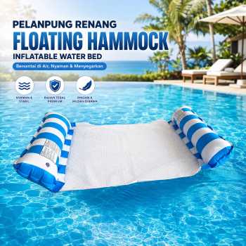 Gambar produk Doffy Pelampung Renang Floating Hammock Inflatable Water Bed - FDJ21