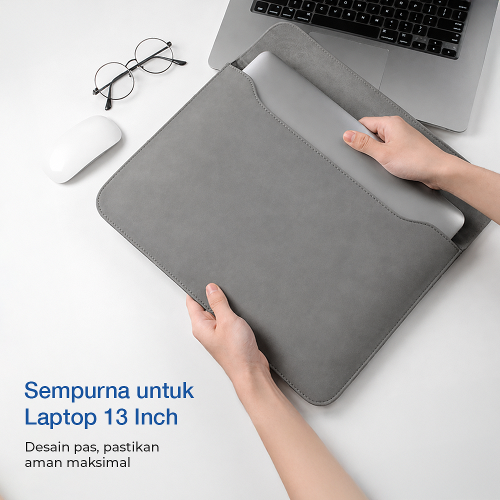 Gambar produk TAIKESEN Sleeve Case Laptop Macbook Pro Air M1 M2 M3 A2337 A2338 13 Inch - PW42 - 4