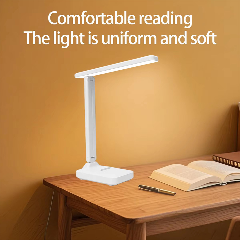 Gambar produk One Lampu Meja Belajar LED Desk Lamp USB 800mAh 10W 3 Color - PH380 - 5