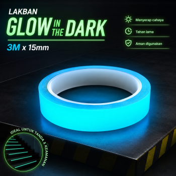 HAPPYARD Lakban Glow in the Dark Luminous Tape Decoration - HY6