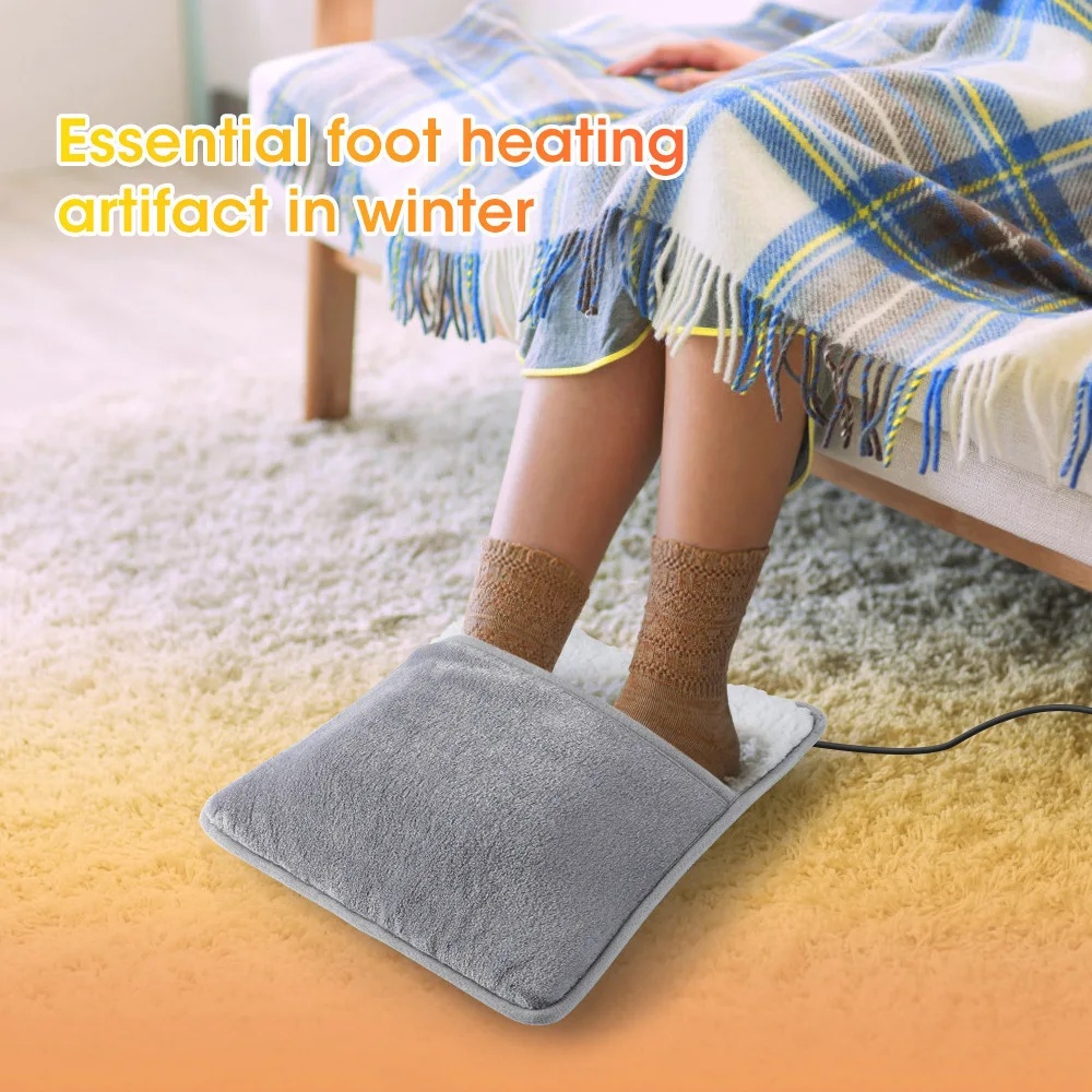 Gambar produk DRAYA Penghangat Kaki Elektrik Electric Heated Foot Warmer Pad USB - JR66 - 5