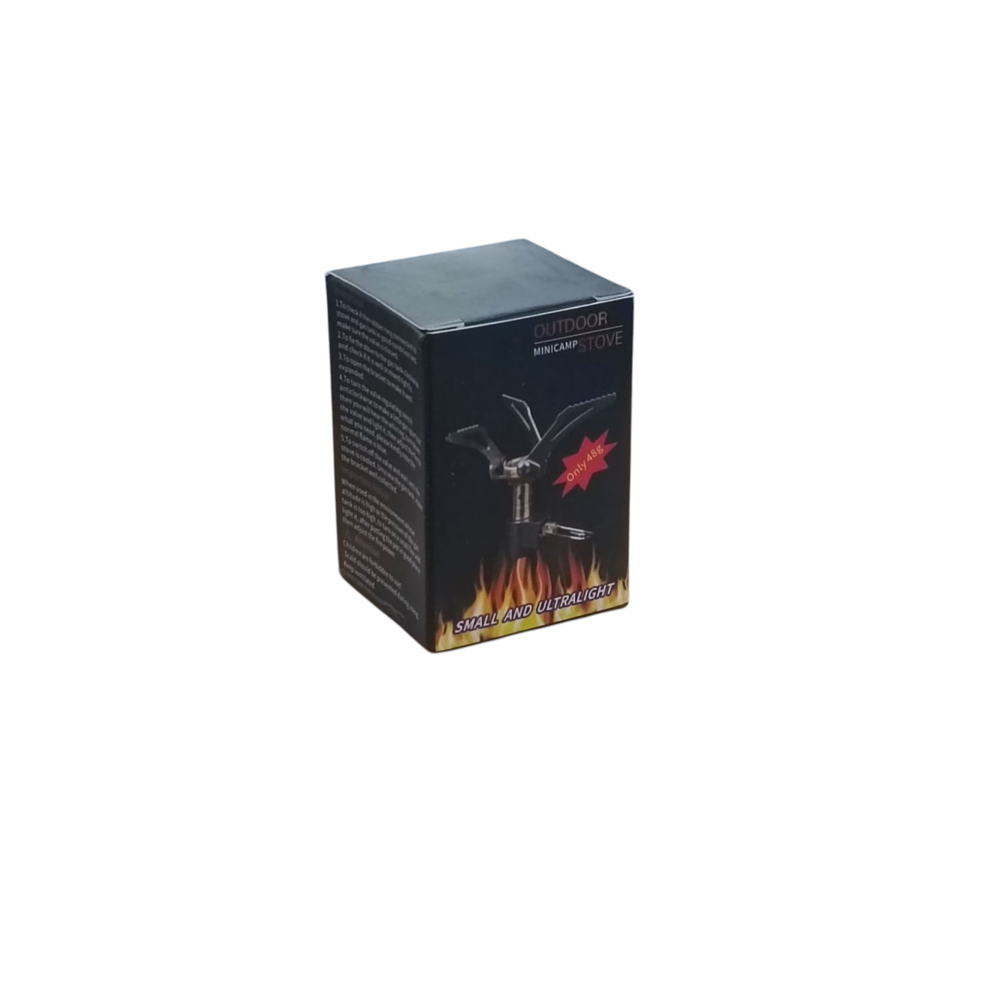 Gambar produk BISO Kompor Gas Portable Mini Outdoor Ultralight Camping Stove 3000W - A24 - Kemasan