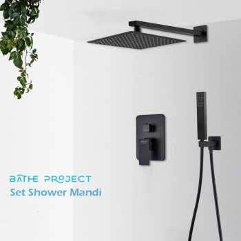 BATHE PROJECT Set Shower Mandi Hand Spray Hot and Cold Water - Q3-WAY
