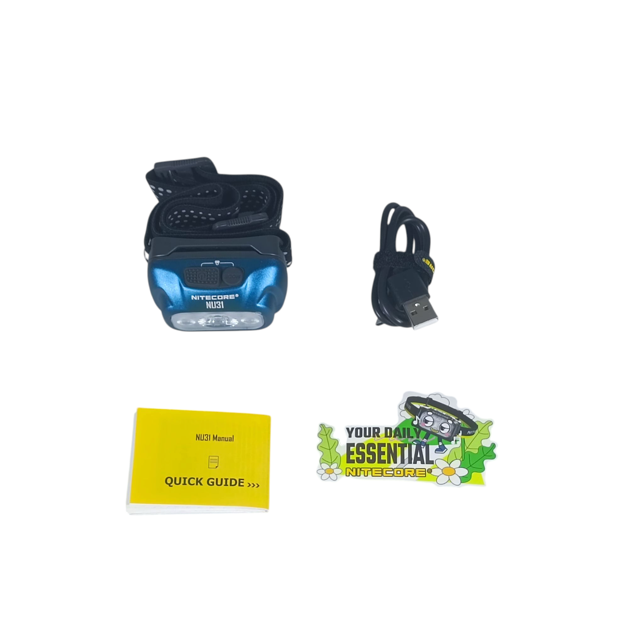 Gambar produk NITECORE Senter Kepala Headlamp LED IP66 550 Lumens - NU31 - 8