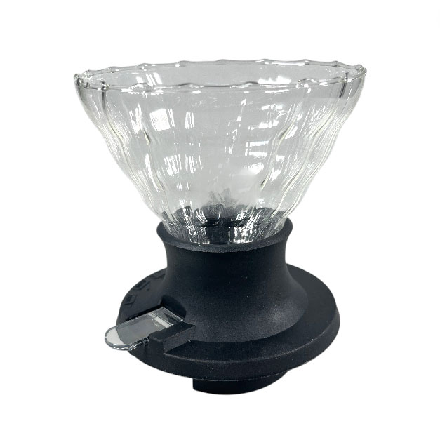Gambar produk One Two Cups V60 Coffee Dripper Alat Seduh Kopi Manual Kaca 1-4 Cup Lurus - VD-40R - 1