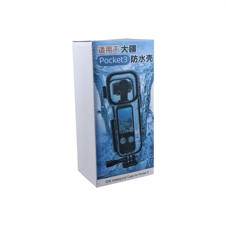 Gambar produk WERWIN Casing Anti Air Waterproof Camera Case 50M DJI Osmo Pocket 3 - P10 - Kemasan