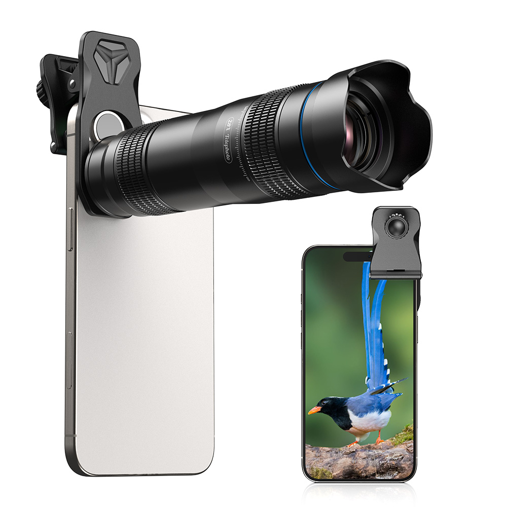 Gambar produk APEXEL Lensa Tele Smartphone Monocular Telephoto 28X HD - APL-JS28X - 1