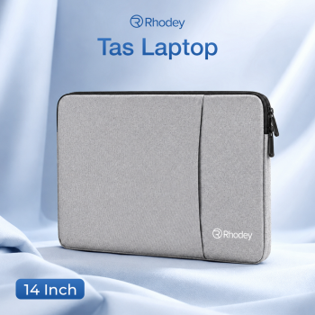 Rhodey Tas Laptop Sleeve Bag Case Slim Waterproof 14 Inch - DA99