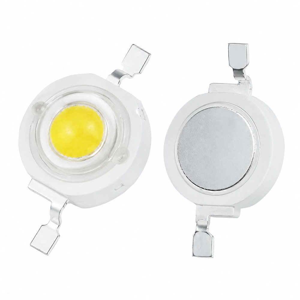 Gambar produk HVIERO Chip LED Lampu SMD Lighting Bulb Diode 6000-6500K 3.6V 10 PCS 3W - COB55-DC3.6 - 2
