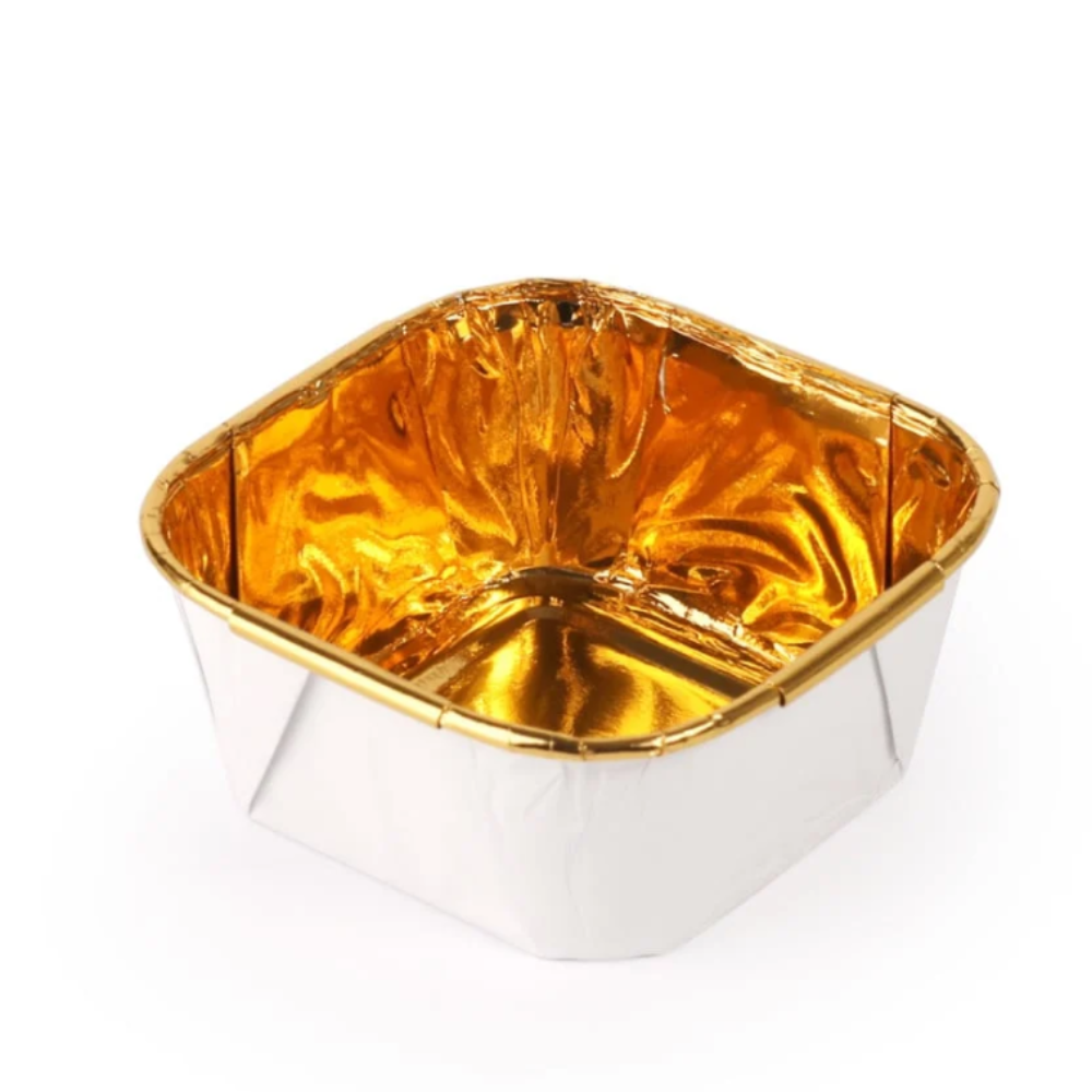 Gambar produk Hoaden Paper Cup Baking Oven Oil Proof Food Grade 8.5x8.5x3.5cm 50 PCS - OXT-15 - 4