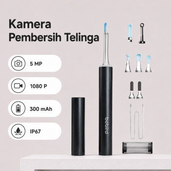 Bebird Kamera Pembersih Telinga 2in1 Acne Removal Otoskop Endoscope - T15