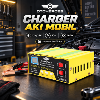 Gambar produk OTOHEROES Charger Aki Mobil Intelligent Battery Charger 12V/24V 10A - MF-2B